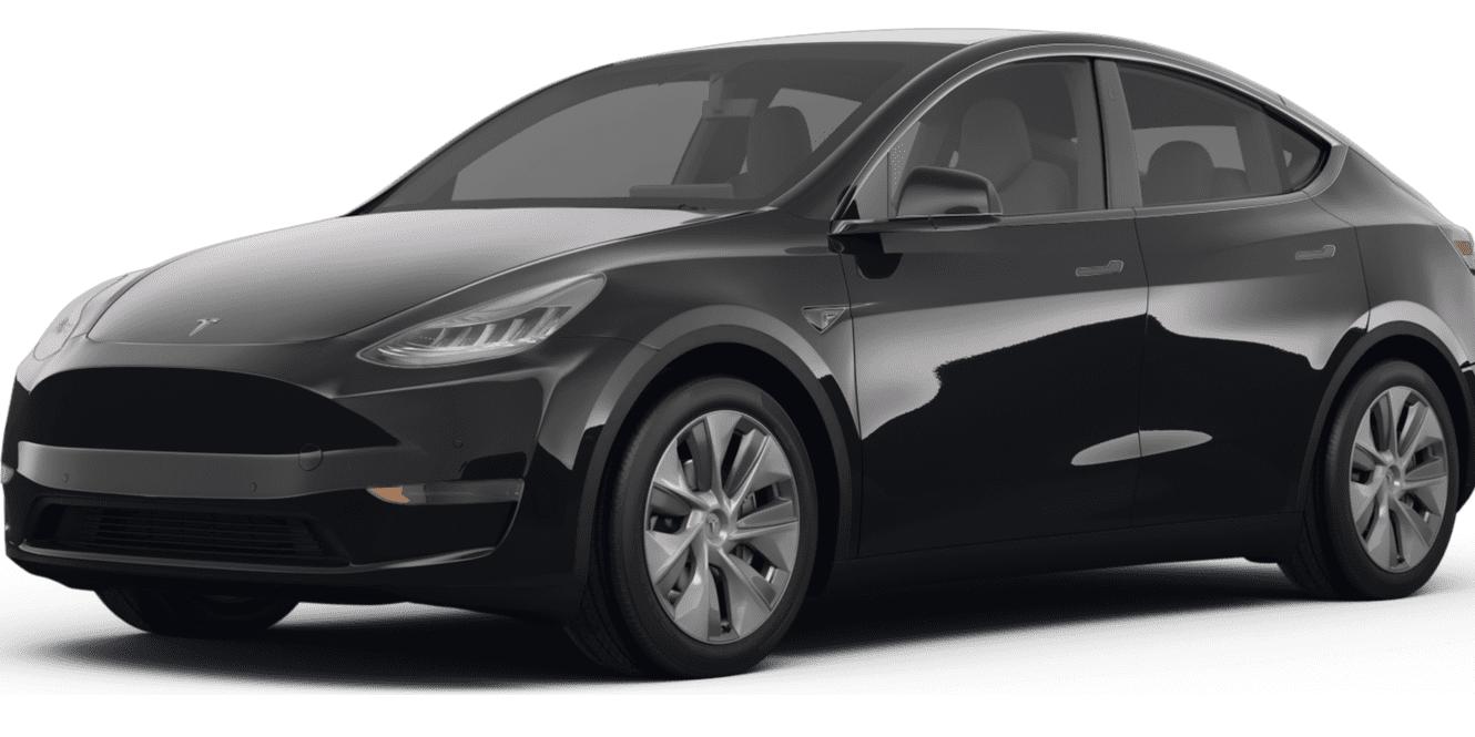 TESLA MODEL Y 2022 7SAYGDEE0NF480496 image